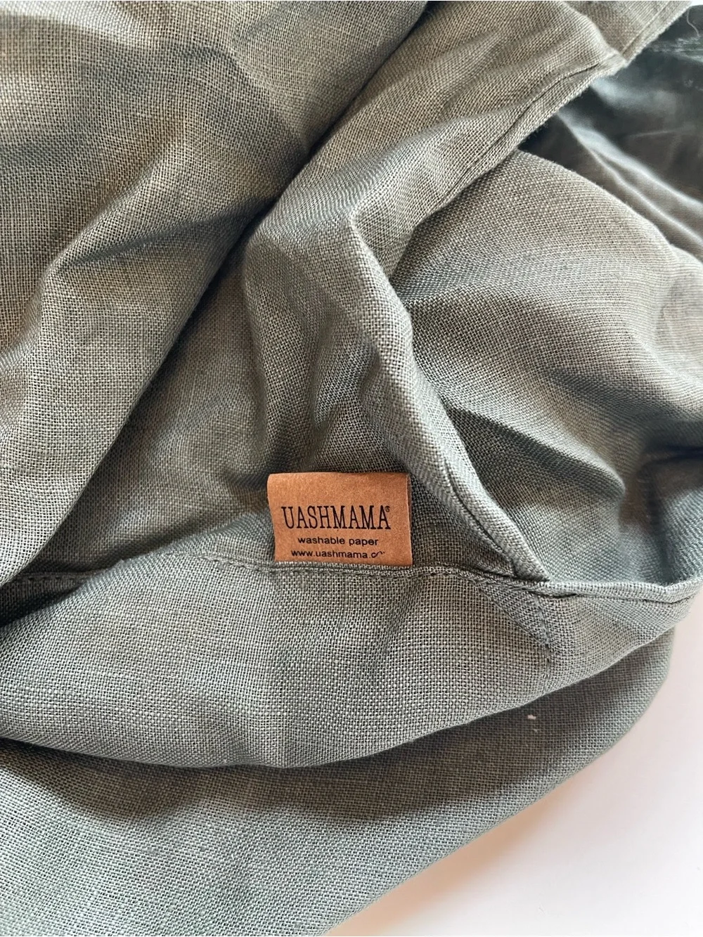 Uashmama Fiocco Linen Bread/Storage Bag